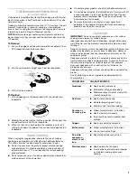 Предварительный просмотр 7 страницы Whirlpool TEP315T Use And Care Manual