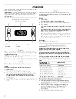 Предварительный просмотр 8 страницы Whirlpool TEP315T Use And Care Manual