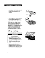 Preview for 24 page of Whirlpool TER46WOY Using Manual