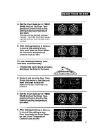 Preview for 19 page of Whirlpool TER50W0D Use And Care Manual