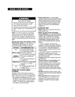 Preview for 8 page of Whirlpool TER86W5B Use And Care Manual