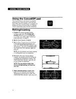 Preview for 14 page of Whirlpool TER86W5B Use And Care Manual