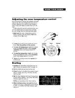 Preview for 15 page of Whirlpool TER86W5B Use And Care Manual