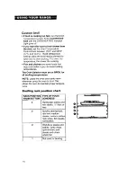 Preview for 16 page of Whirlpool TER86W5B Use And Care Manual