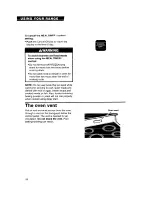 Preview for 28 page of Whirlpool TER86W5B Use And Care Manual