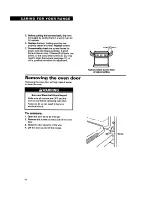 Предварительный просмотр 18 страницы Whirlpool TGR51 Use And Care Manual