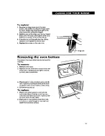 Предварительный просмотр 19 страницы Whirlpool TGR51 Use And Care Manual