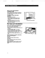 Preview for 10 page of Whirlpool TGR51WO Use And Care Manual