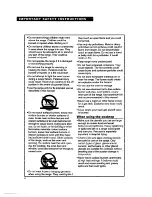 Preview for 4 page of Whirlpool TGR88W2B Use And Care Manual