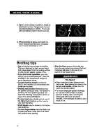 Preview for 14 page of Whirlpool TGR88W2B Use And Care Manual