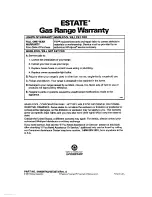 Preview for 32 page of Whirlpool TGR88W2B Use And Care Manual