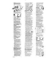 Preview for 2 page of Whirlpool Thin Twin Four-Wire 240 Volt Installation Instructions Manual