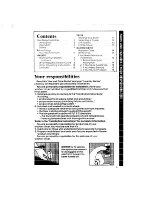 Preview for 3 page of Whirlpool Thin Twin LT4900XM Use And Care Manual