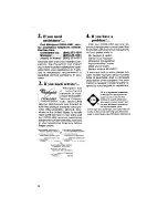 Preview for 18 page of Whirlpool Thin Twin LT4905XM Use & Care Manual