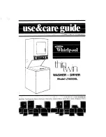 Whirlpool Thin Twin LT5000XL Use & Care Manual preview