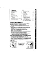 Preview for 3 page of Whirlpool Thin Twin LT5000XL Use & Care Manual