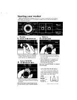 Preview for 6 page of Whirlpool Thin Twin LT5000XL Use & Care Manual