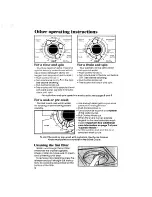 Preview for 10 page of Whirlpool Thin Twin LT5000XL Use & Care Manual