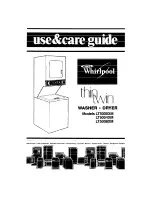 Whirlpool Thin Twin LT5000XM Use & Care Manual preview