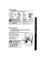 Preview for 15 page of Whirlpool Thin Twin LT5000XM Use & Care Manual