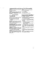 Preview for 5 page of Whirlpool Thin Twin LT5000XS Use & Care Manual