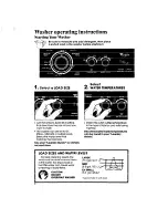 Preview for 6 page of Whirlpool Thin Twin LT5000XS Use & Care Manual