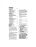 Preview for 2 page of Whirlpool Thin Twin LT5000XV Use & Care Manual