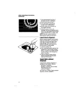 Preview for 12 page of Whirlpool Thin Twin LT7000XV Use & Care Manual