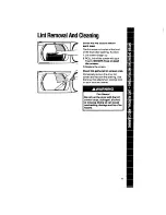 Preview for 19 page of Whirlpool Thin Twin LT7000XV Use & Care Manual