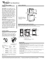 Whirlpool THIN TWIN LTG6234D Installation Information preview