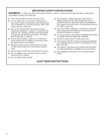 Preview for 4 page of Whirlpool THIN TWIN YLTE5243DQ2 Use & Care Manual