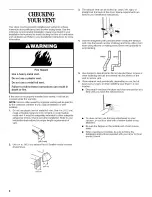 Preview for 6 page of Whirlpool THIN TWIN YLTE5243DQ2 Use & Care Manual