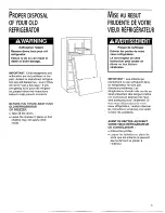 Предварительный просмотр 5 страницы Whirlpool TimeSmart EB22DKXFB00 Use & Care Manual