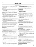 Preview for 11 page of Whirlpool TME30101 Use & Care Manual