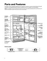 Предварительный просмотр 4 страницы Whirlpool top freezer refrigerator Use And Care Manual