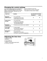 Предварительный просмотр 7 страницы Whirlpool top freezer refrigerator Use And Care Manual