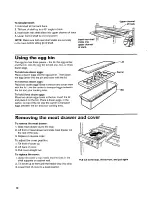 Предварительный просмотр 10 страницы Whirlpool top freezer refrigerator Use And Care Manual