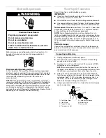 Предварительный просмотр 5 страницы Whirlpool TOP-MOUNT REFRIGERATOR Use & Care Manual