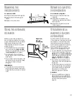 Preview for 29 page of Whirlpool TS22AQXGN00 Use And Care Manual