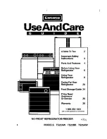 Whirlpool TS22AW Use And Care Manual предпросмотр