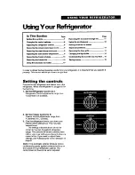 Preview for 7 page of Whirlpool TS22BR Use And Care Manual