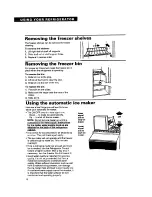 Preview for 10 page of Whirlpool TS22BR Use And Care Manual