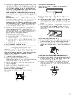 Предварительный просмотр 17 страницы Whirlpool TS25AFXKQ00 Refrigerator Use & Care Manual