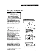 Preview for 15 page of Whirlpool TS25AW Use And Care Manual