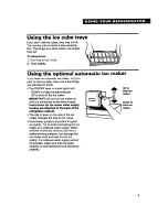 Preview for 9 page of Whirlpool TT14DKXBN11 Use And Care Manual