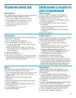 Preview for 33 page of Whirlpool TT14DKXEW11 Use & Care Manual