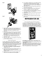 Предварительный просмотр 9 страницы Whirlpool TT14DKXKQ00 Use & Care Manual