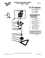 Preview for 1 page of Whirlpool TU800SPPB0 Parts List