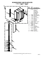 Preview for 4 page of Whirlpool TU800SPPB1 Parts List