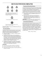 Preview for 11 page of Whirlpool TU950QPXB0 Use & Care Manual